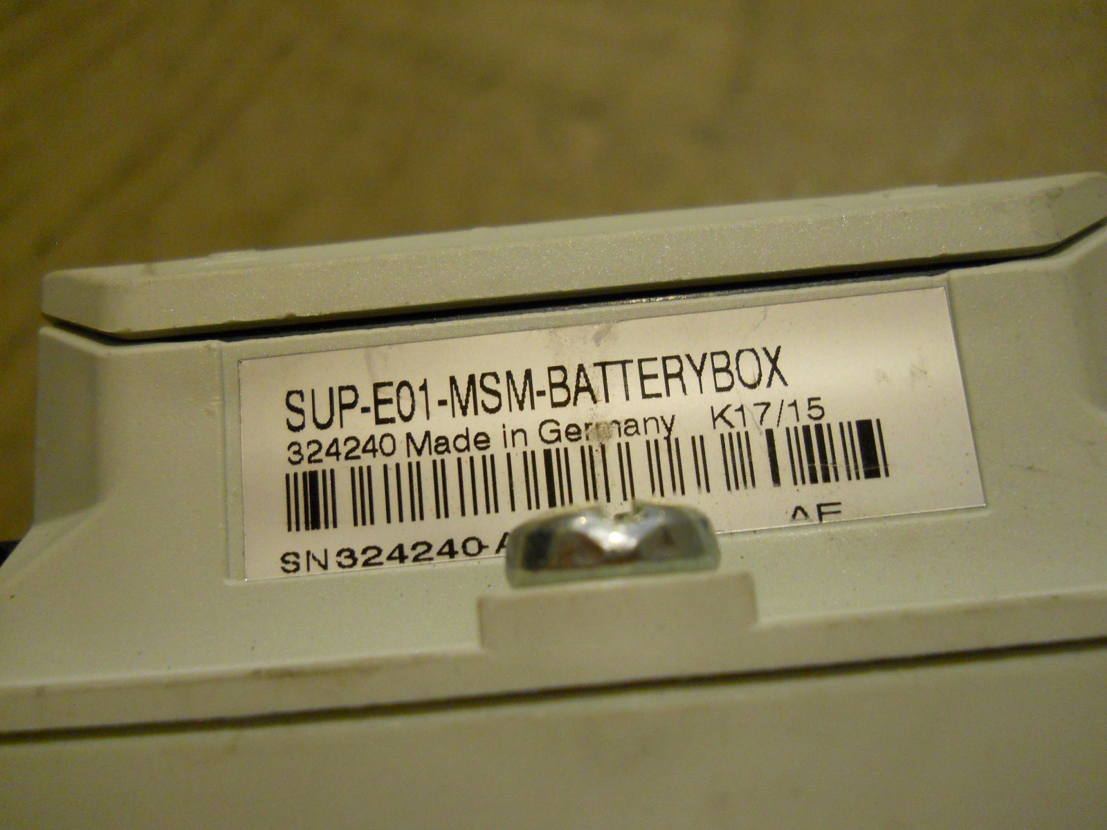 Rexroth cable RKG0033 and SUP-E01-MSM-battery box