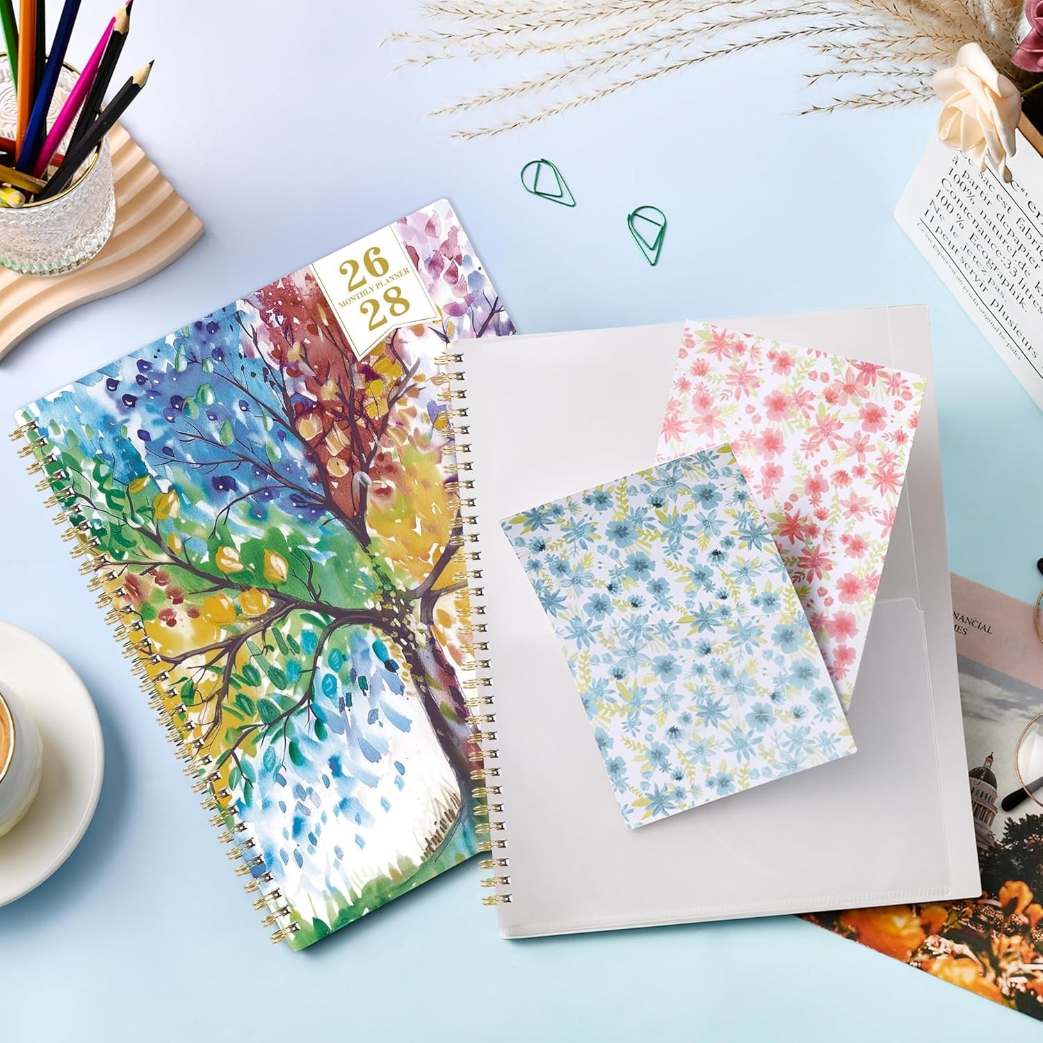 2026-2028 Monthly Planner – 2026-2028 Planner from July 2026 – June 2028, 8.5…
