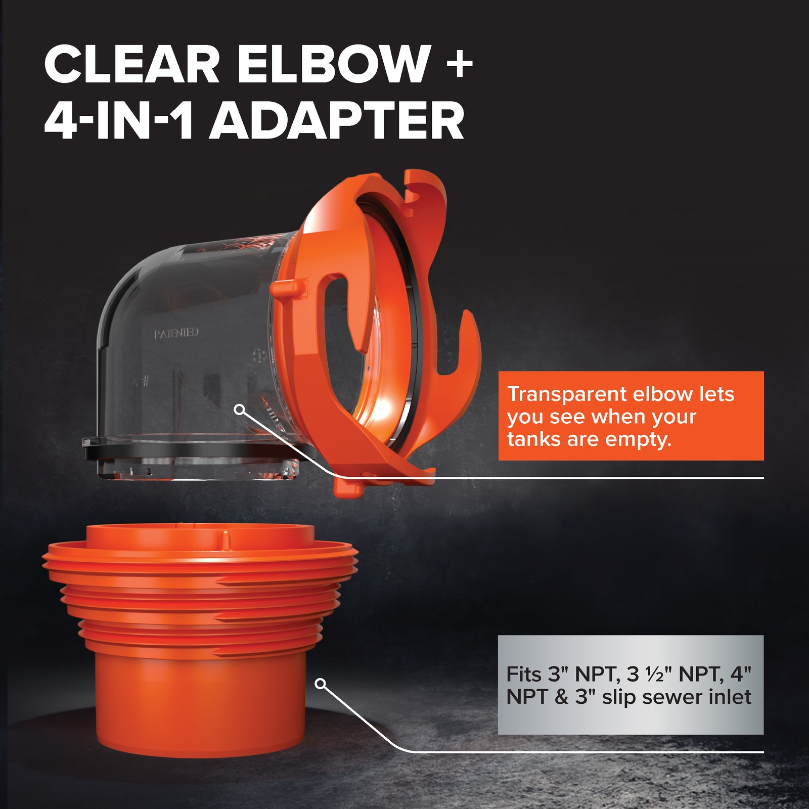 Camco RhinoFLEX 20 Ft RV Sewer Hose Kit w/Pre Attached Bayonet Fittings (Used)
