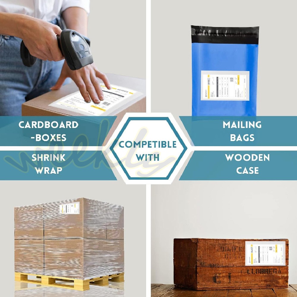 Clear Adhesive Packing List Envelopes 4.5×5.5 7.5×5.5 6×9 Enclosed Slip Pouches