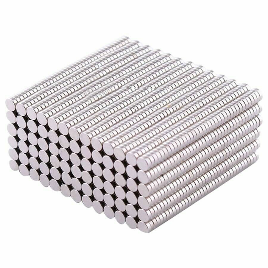 Diameter 2mm-50mm Very Strong Rare Earth Ndfeb Round Cylinder Neodymium Magnets
