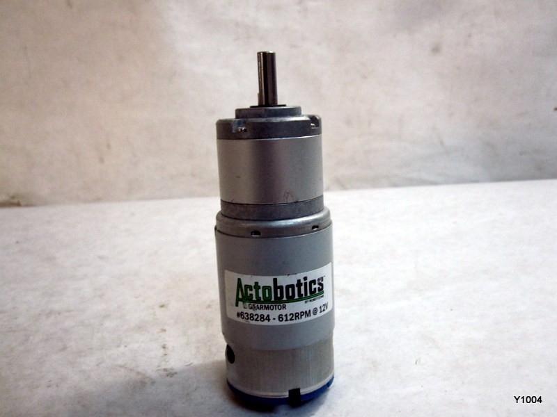 612 RPM HD Premium Planetary Gear Motor 638284