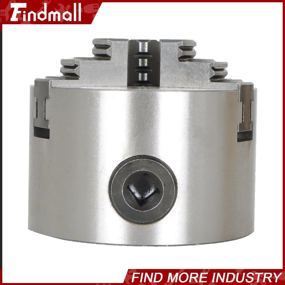 Chuck Manual Chuck 3″ K11-80 Self-centering Lathe Drilling Part 80mm 3 Jaw Lathe