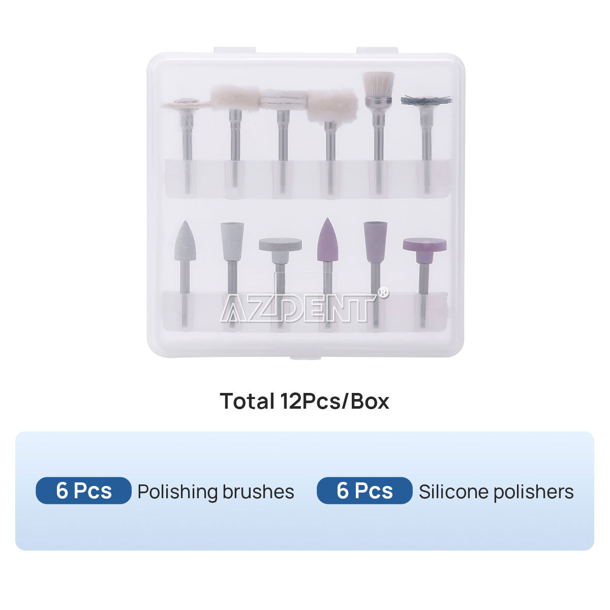 Dental Composite Polishing Kit RA 2.35MM For Composite Finishing and Polishing