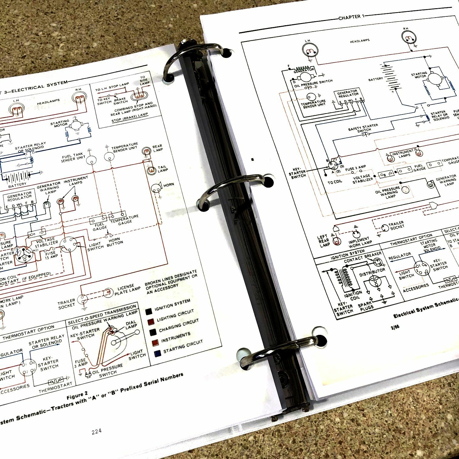 3000 Ford Tractor Technical Service Shop Repair Manual HUGE 948pgs COLOR charts