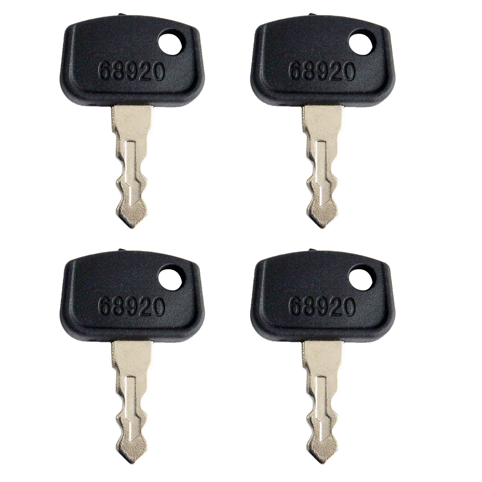 4pcs 68920 Ignition Key for Kubota RTV UTV B BX F GR ZD ZG RTV400 RTV500 RTV900