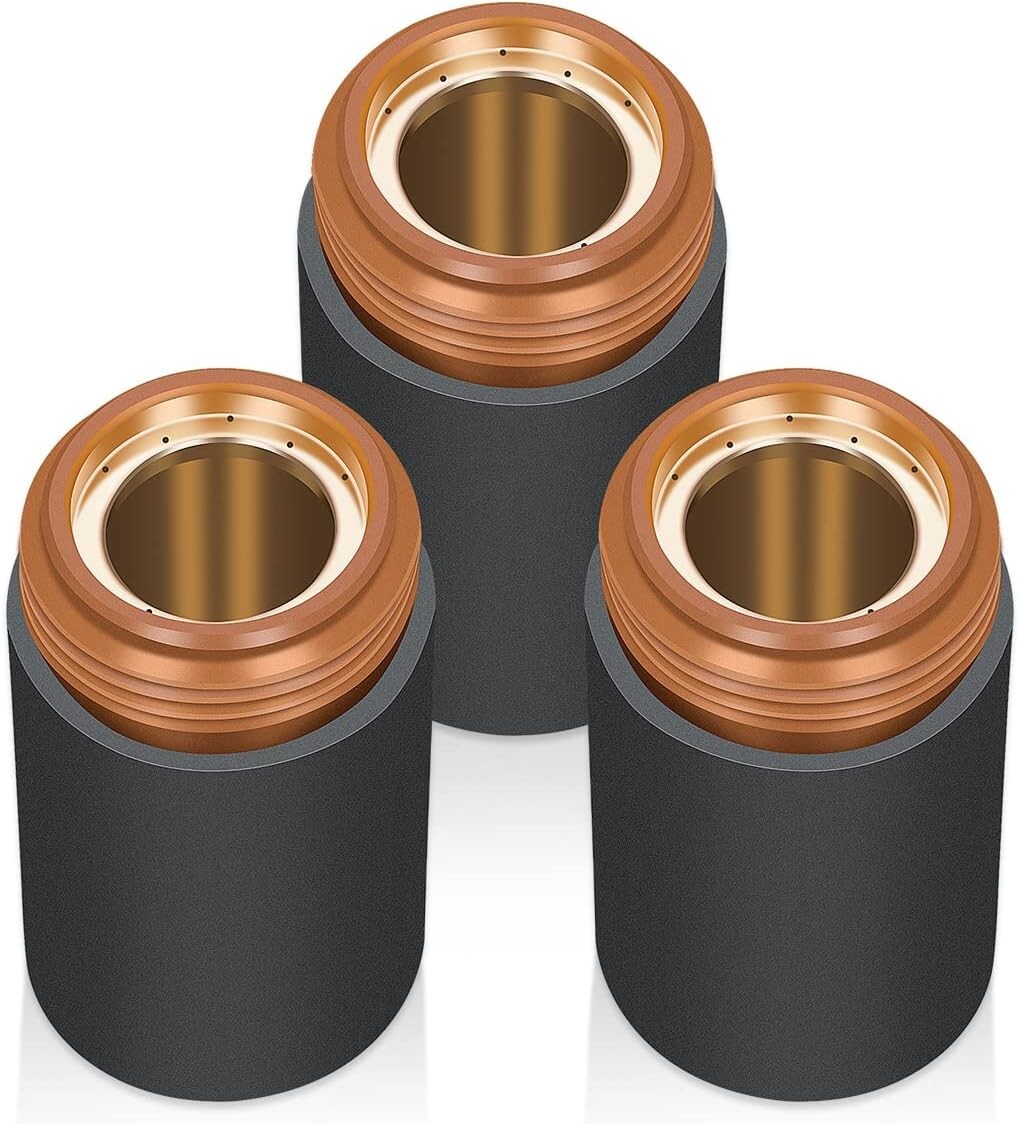 3Pcs 220854 Fit Hypertherm Retaining Cap 65A 105A Powermax 45XP 65 85 105 Plasma