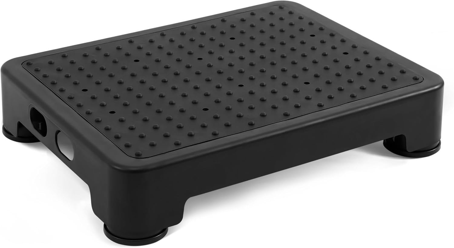 CHIKILLA Step Stool for Elderly & Adults, 600LBS 3.4 Inch High, A2: Black