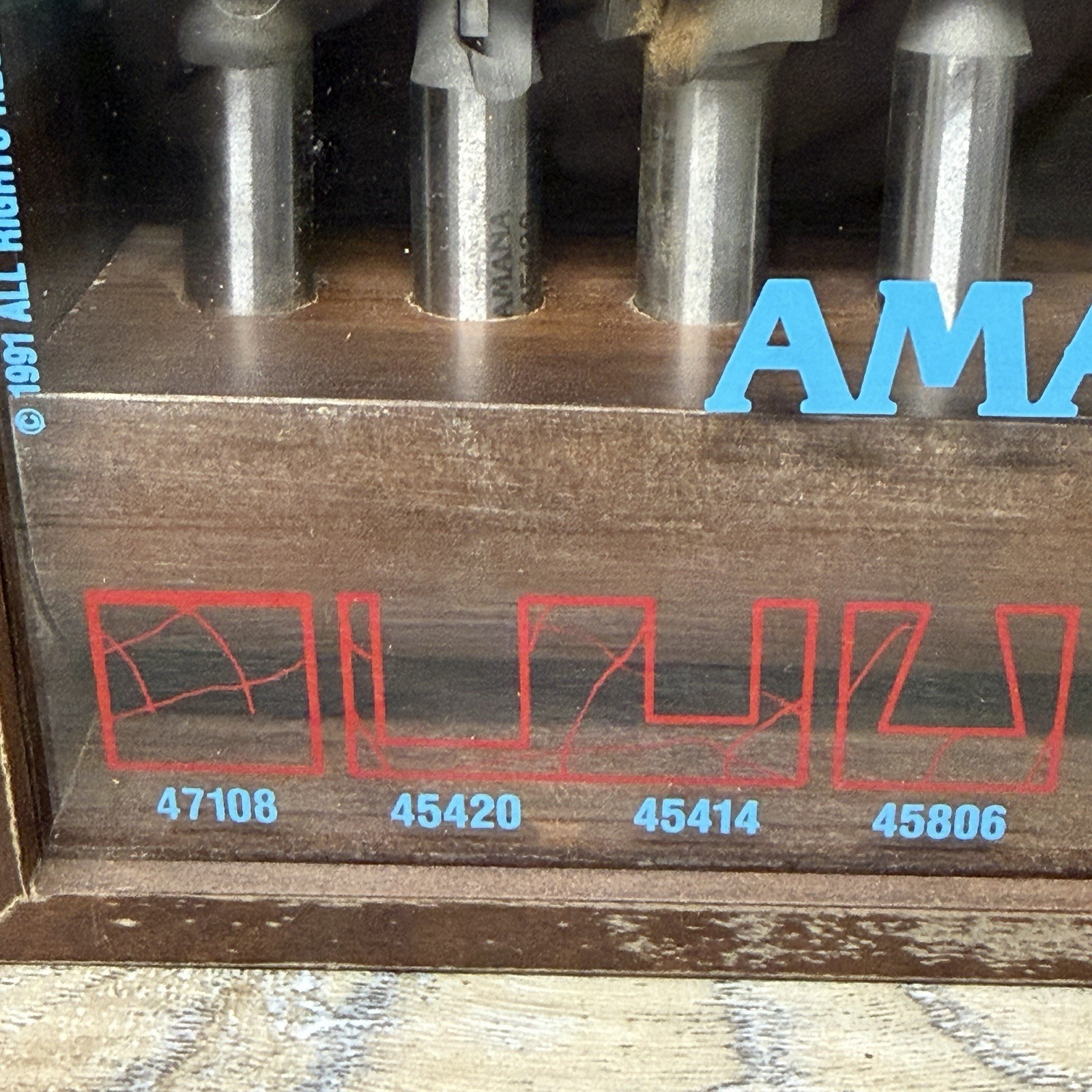 Amana Tool AMS-211 11-piece Carbide-tipped Router Bit Set GPC