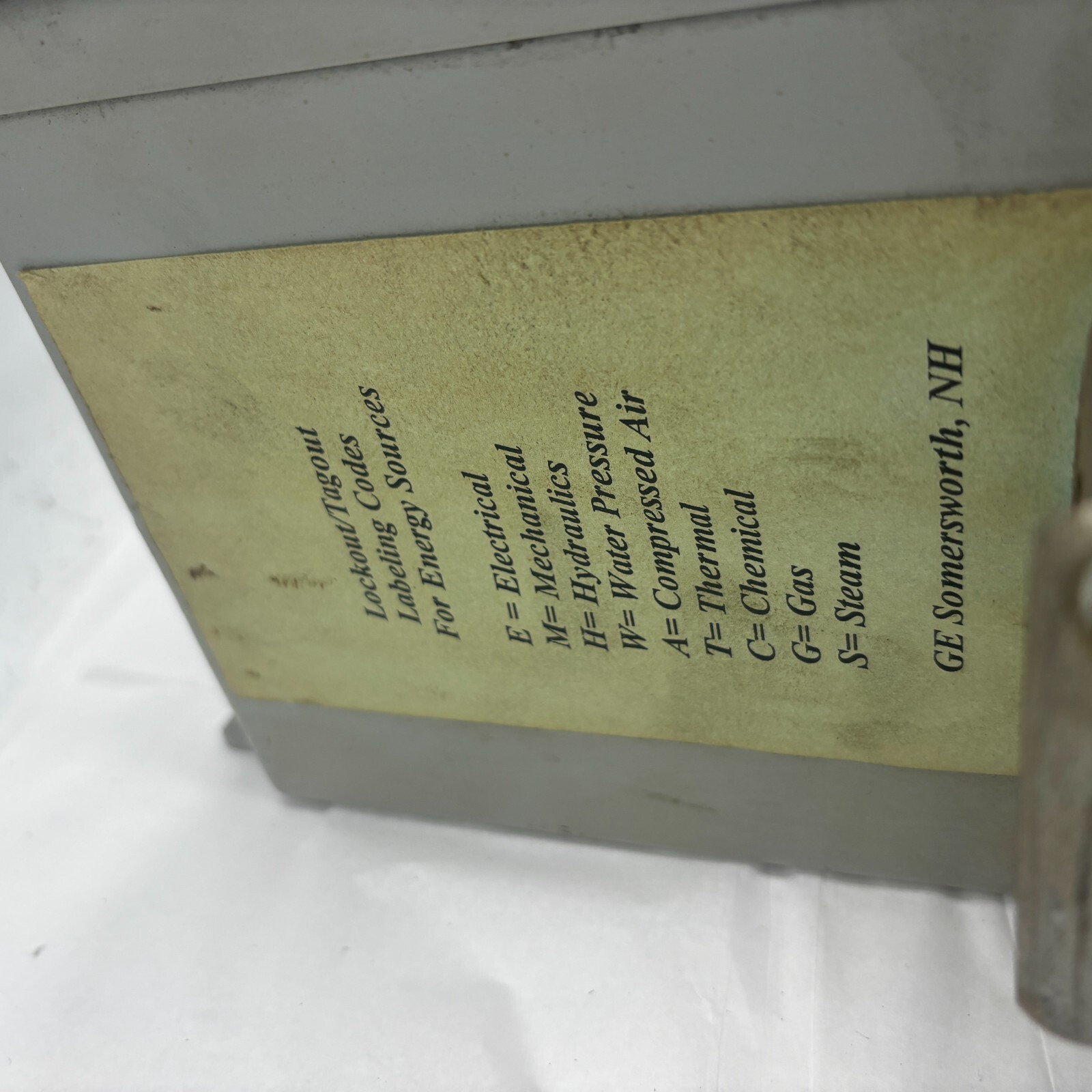 HAMMOND MANUFACTORING 1414PHN6 W/GE FANUC IC200NDR001-BA CONTROLLER🎯