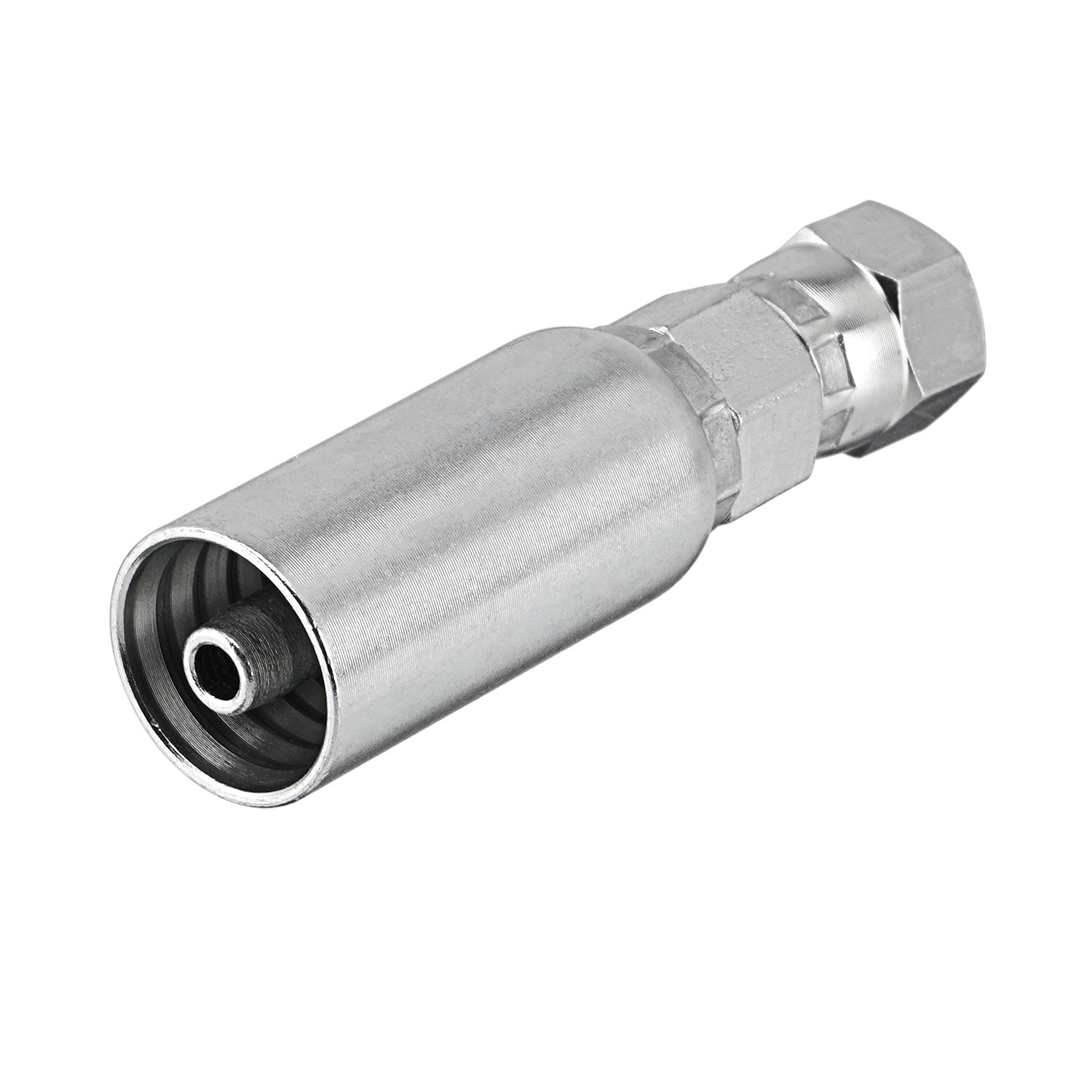 12 PACK 1/4″ Hydraulic Hose End Fittings: 1/4″ I.D. Hose x 1/4″ JIC 37 ° Female