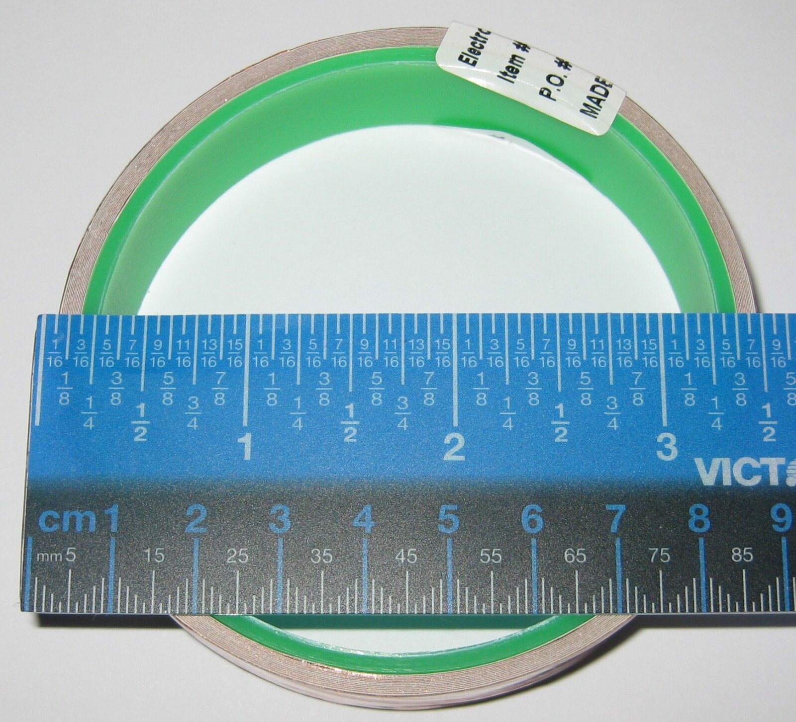 EMI Foil Shielding Copper Tape – 3/4″ Wide – 2 Mil Thick Film – 10 Feet