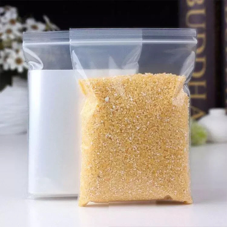 100 Pack 13×18 Inch Clear Reclosable Zipper Bag Plastic Poly Zip Lock Bags 2Mil