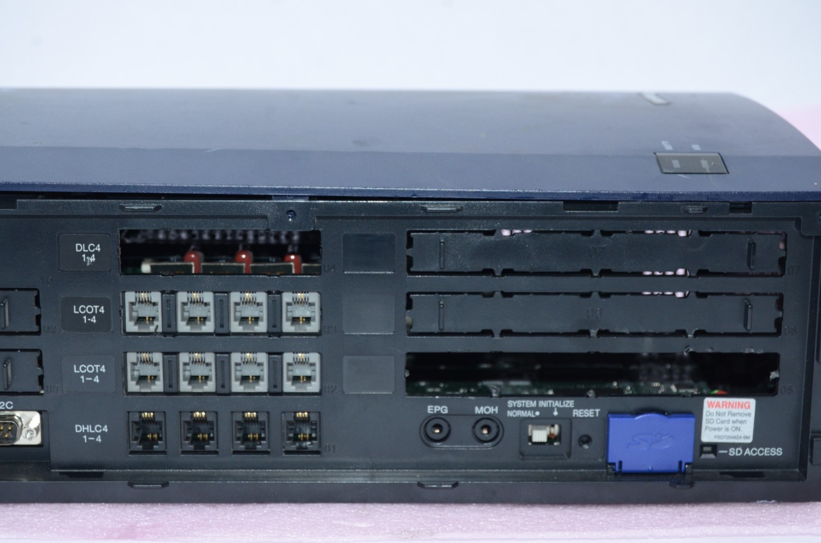 Panasonic TDA50 Hybrid IP-PBX Control Unit As Is T5