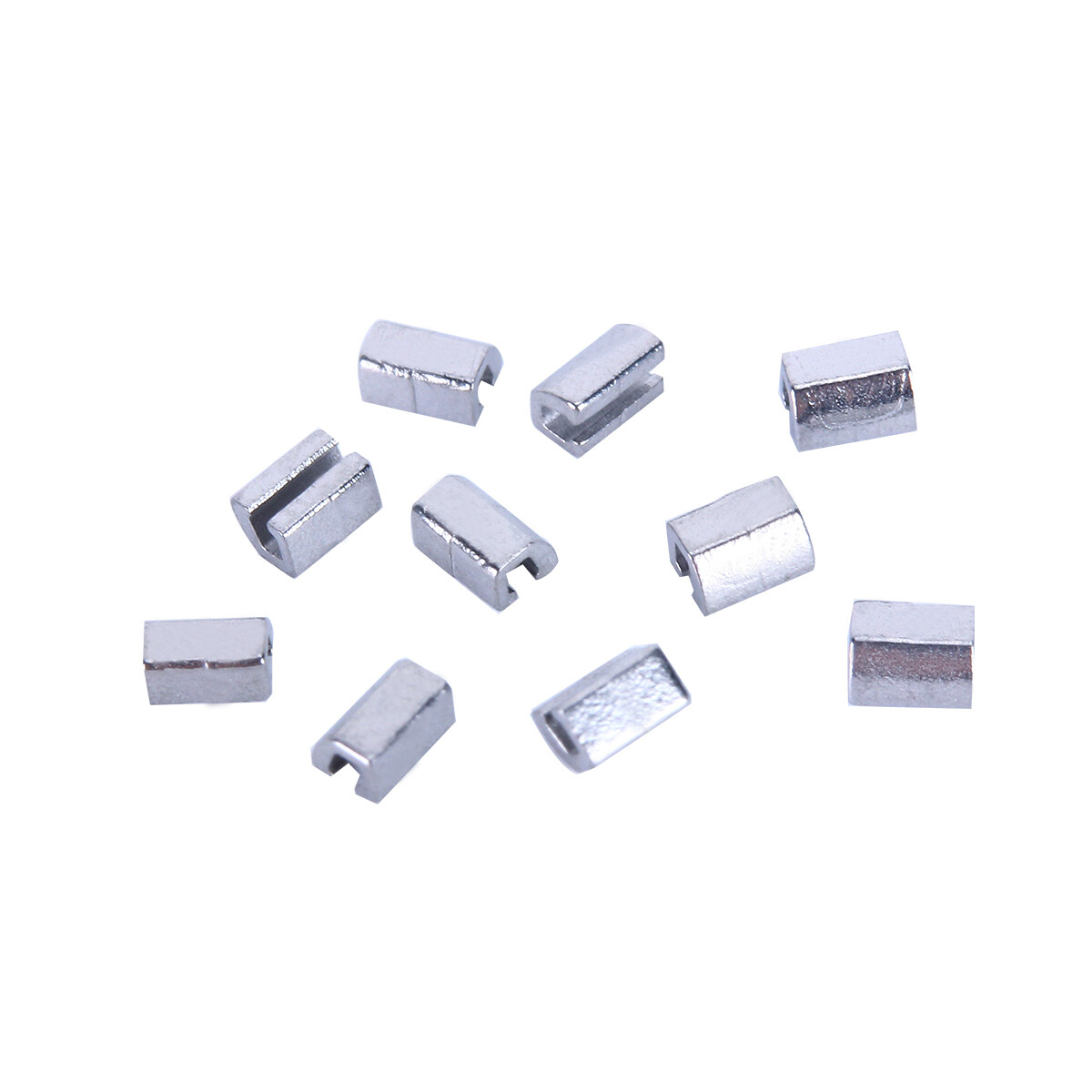 Ganchos crimpables para ortodoncia dental Bloqueo de parada/Corto/Largo/Cruz