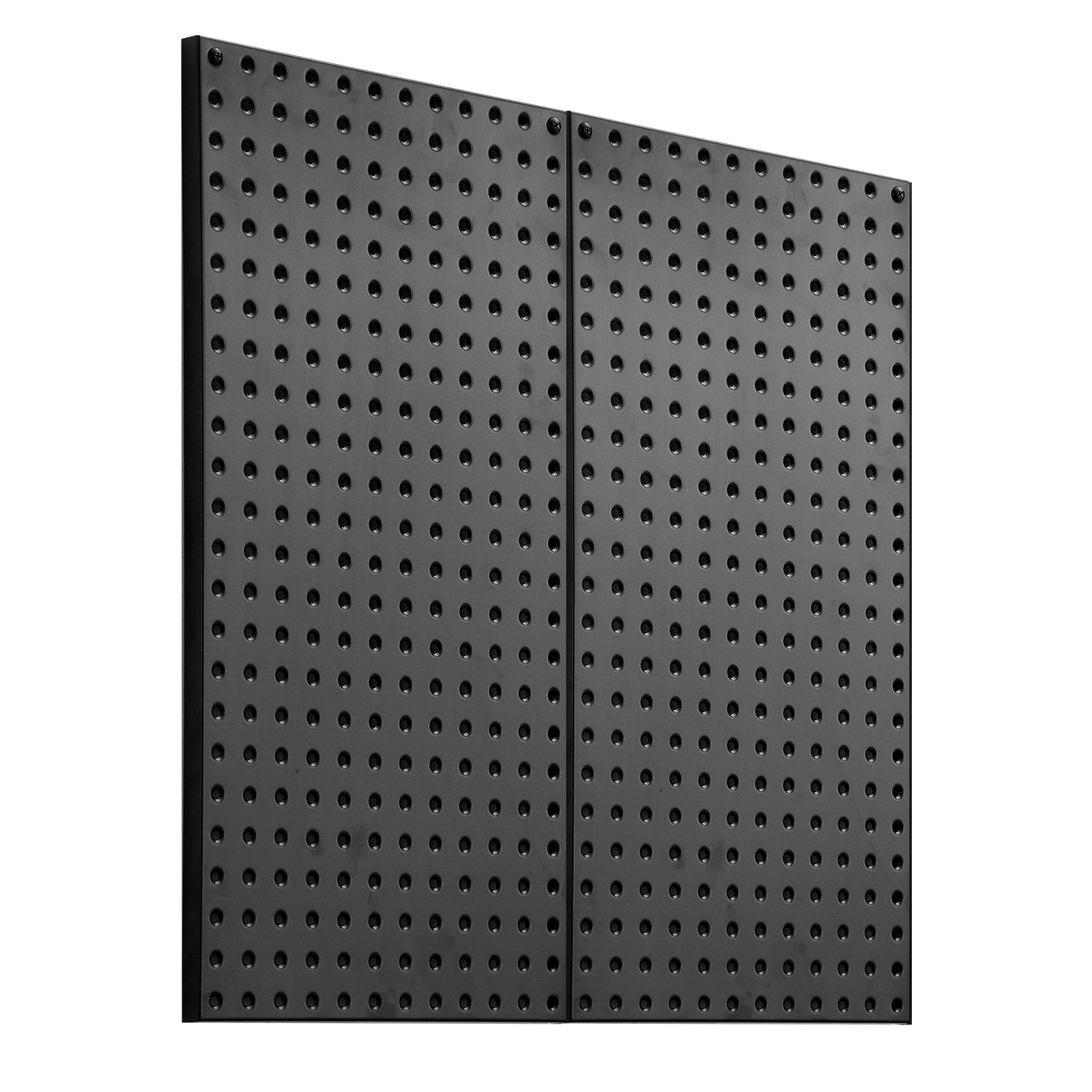 VEVOR Metal Pegboard Panels 2Pcs 24″ x 12″Wall Organizer for Garage Tool Storage