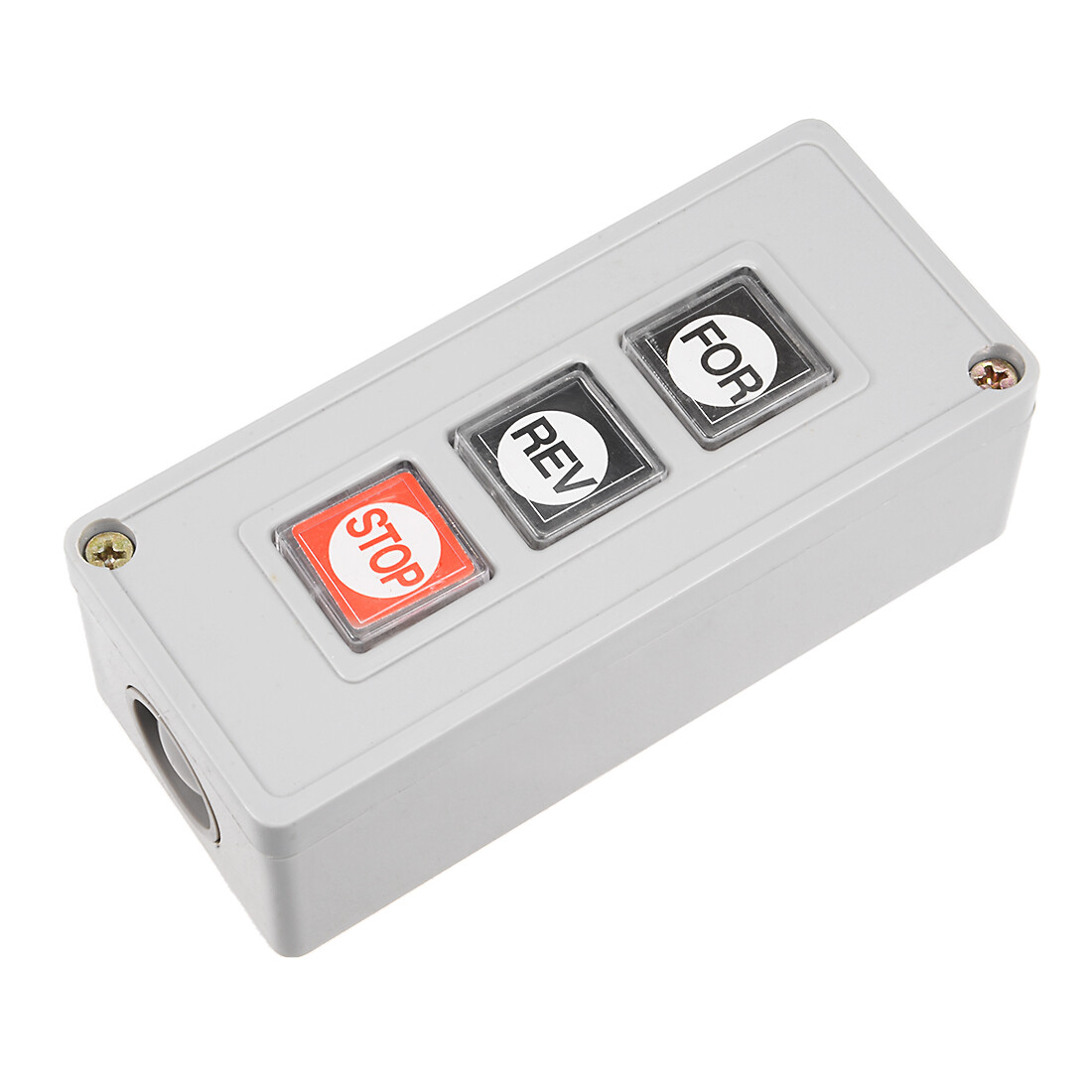 Forward Reverse Stop Momentary Push Button Control Switch Box 10A