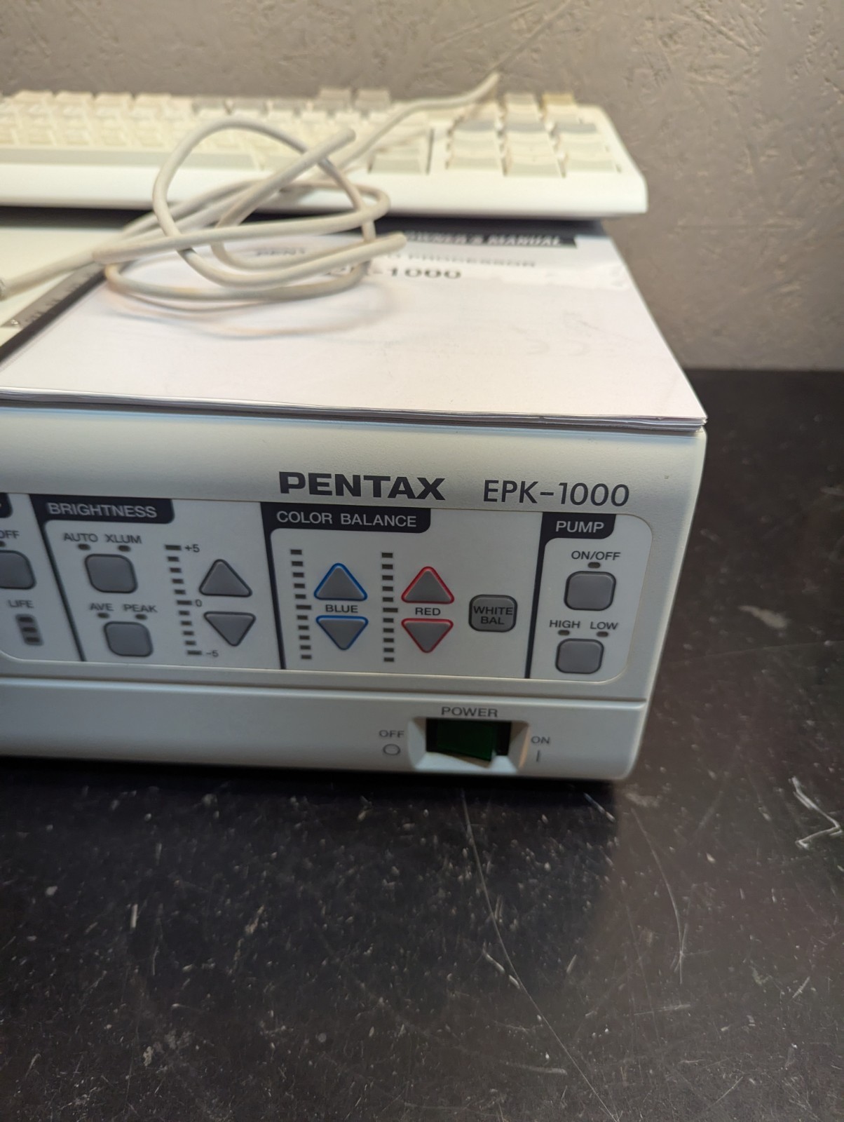 Pentax EPK-1000 Endoscopic Video Processor & OS-A50 Keyboard Endoscope EPK1000