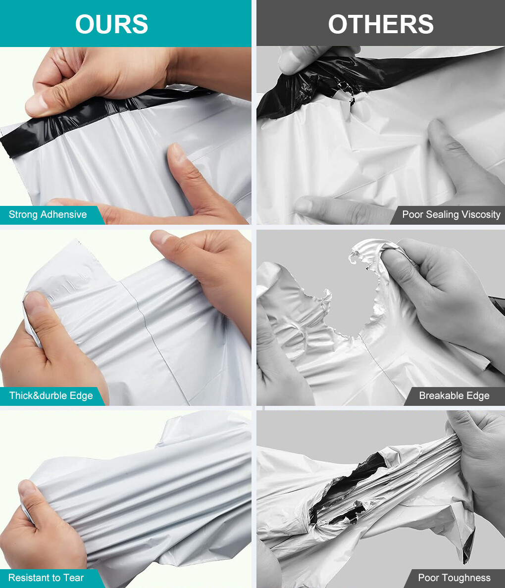 Poly Mailers Shipping Envelopes Mailing Bags 9×12 10×13 12×15.5 14.5×19 19×24
