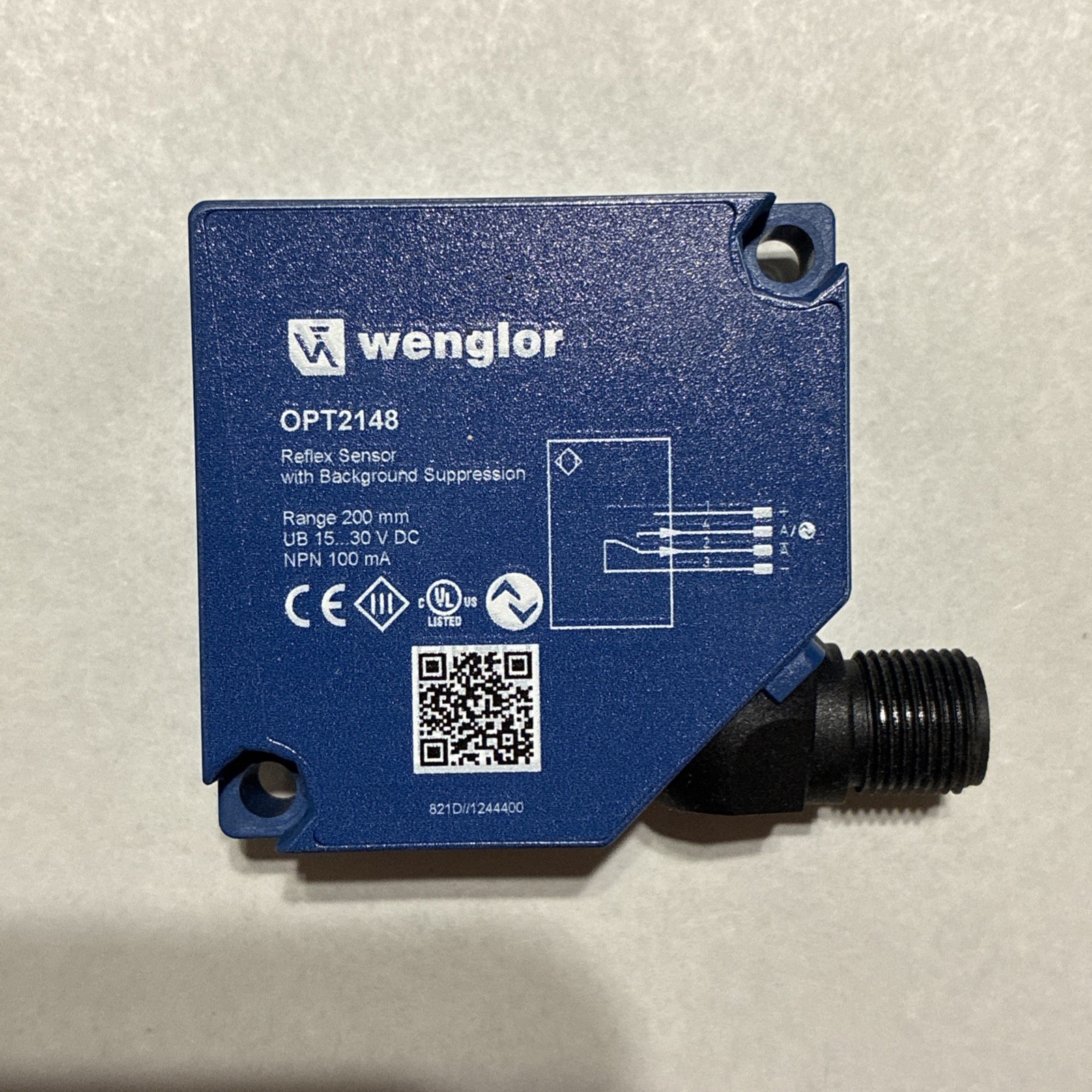 Wenglor OPT2148 Laser-Distance Sensor photoelectric OPT 2148