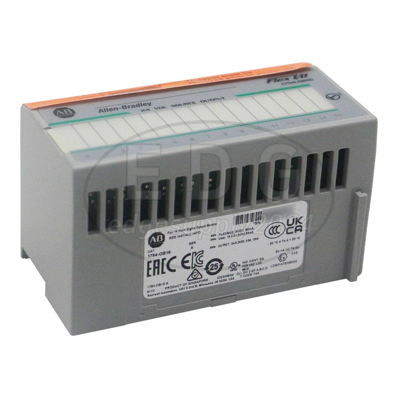 New Factory Sealed AB 1794-OB16 /A Flex 16 Point Digital Output Module1794-OB16
