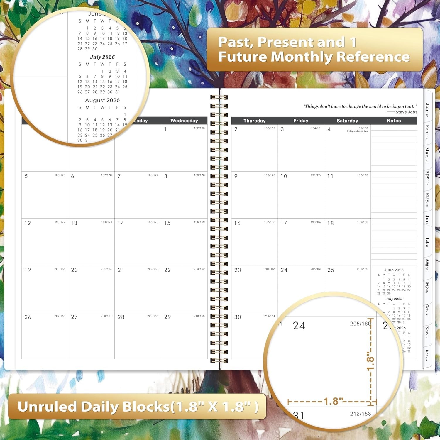 2026-2028 Monthly Planner – 2026-2028 Planner from July 2026 – June 2028, 8.5…