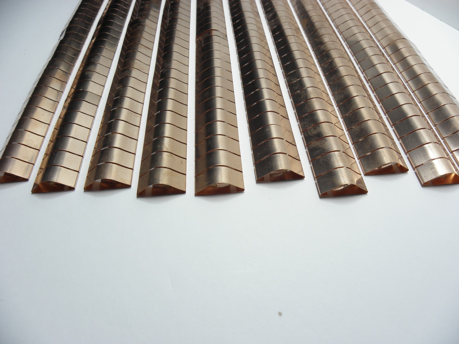 Tech Etch EMI/RFI Shielding 500P110 BeCu Alloy 10 strips 320 fingers