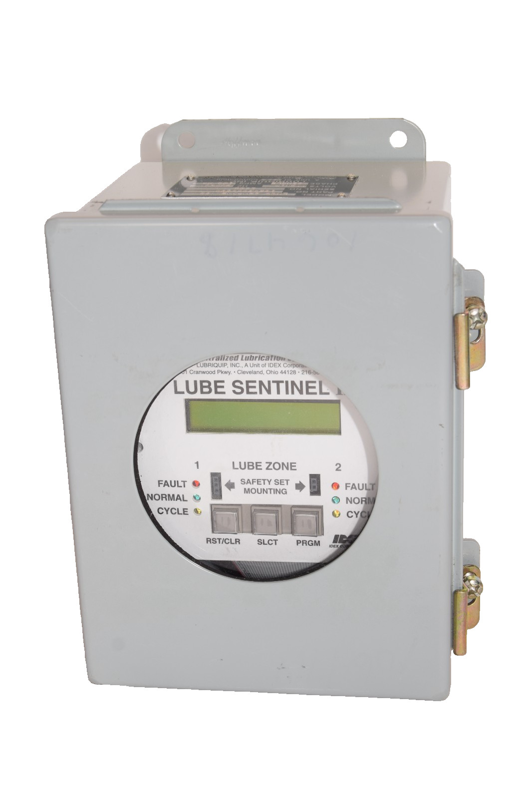 Lubriquip Lube Sentinel II Assembly Enclosure Box Monitor 162-300-690 1ph (NOS)