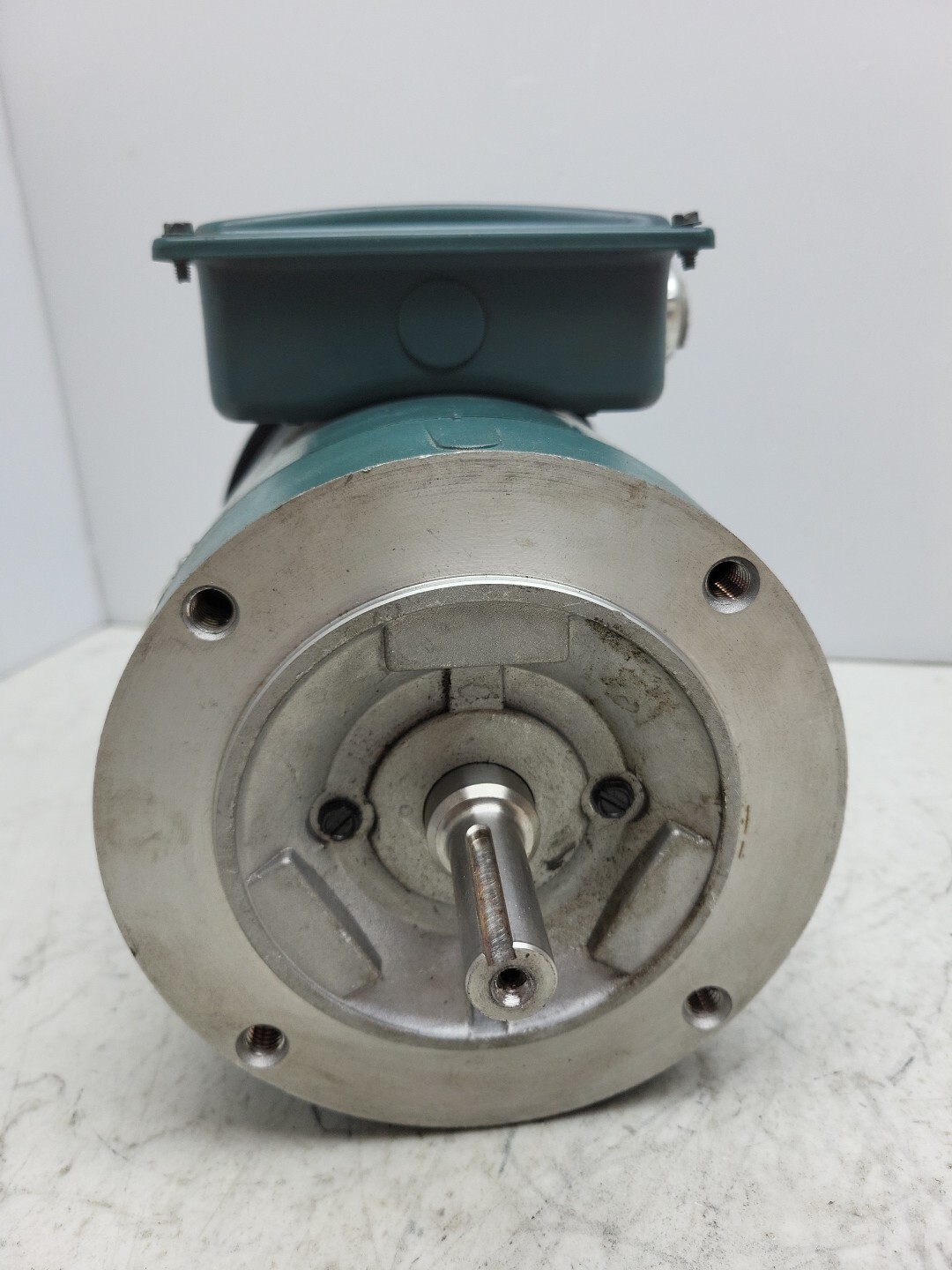 Baldor VUHM3538 .5 Hp 1740 Rpm 3Ph 60Hz 56C TEFC Industrial Motor Used