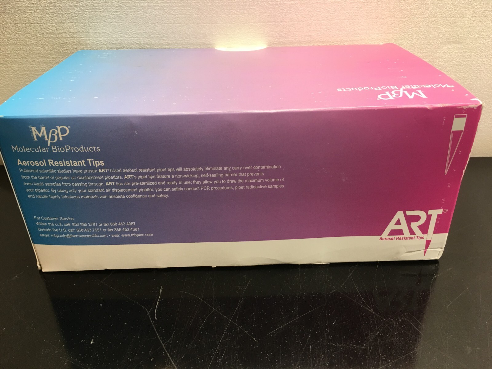 MBP ART 200uL 2069G ART 200G 200uL Aerosol Resistant Tip 10 Racks
