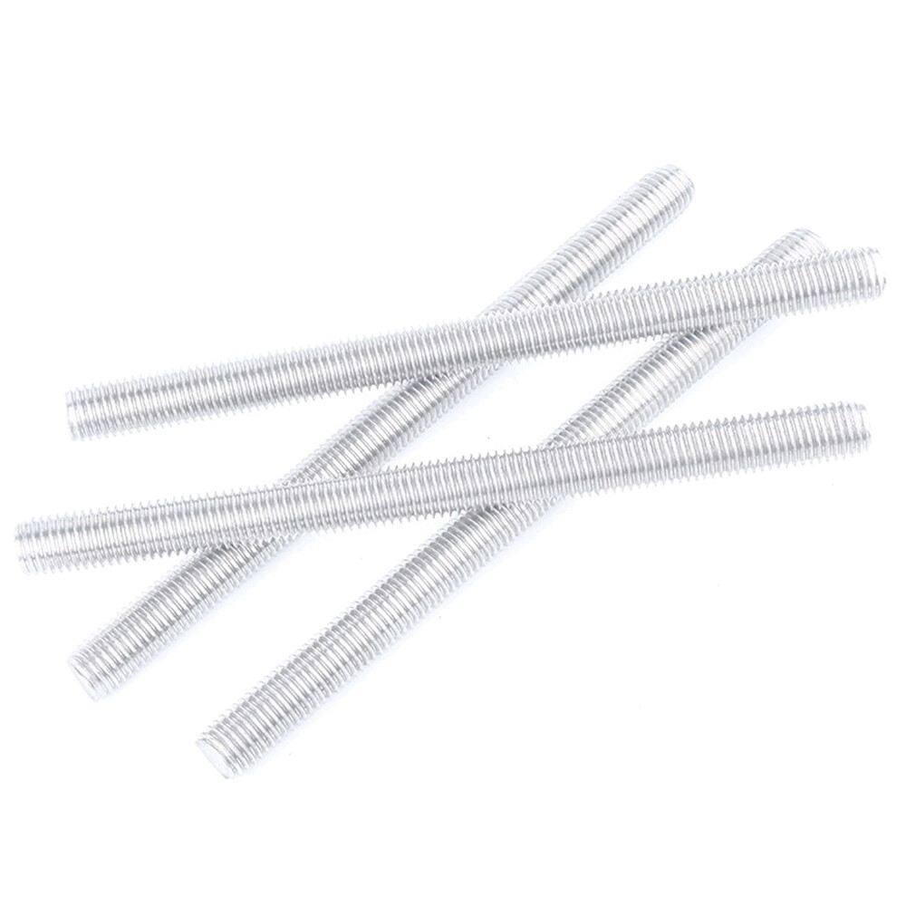 M6 M8 M10 M12 M14 M16 Aluminium 6061 Threaded Rods Metric Thread Stud Bolts