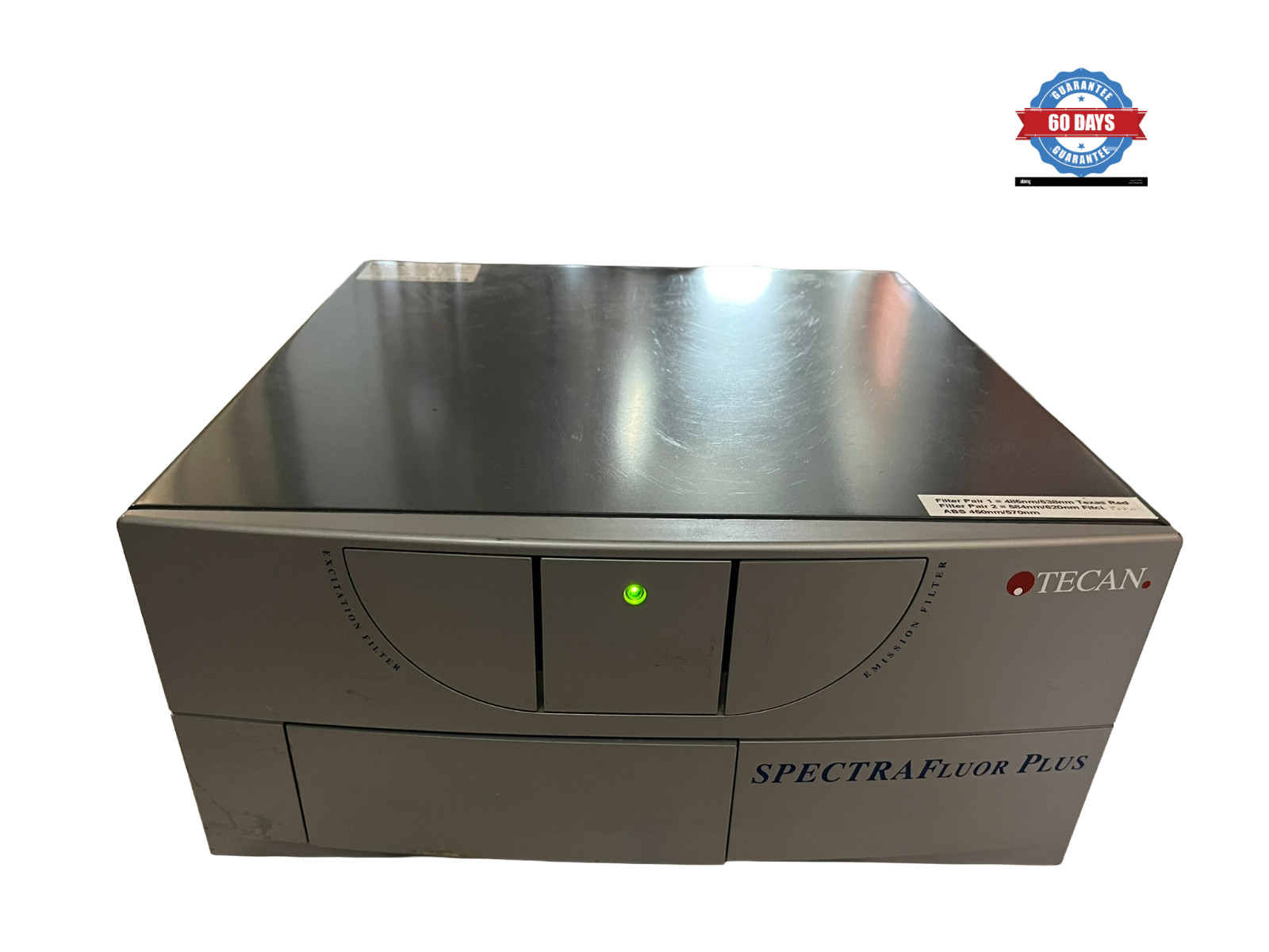 TECAN SpectraFluor Plus Microplate Reader F129005 60 DAYS WARRANTY