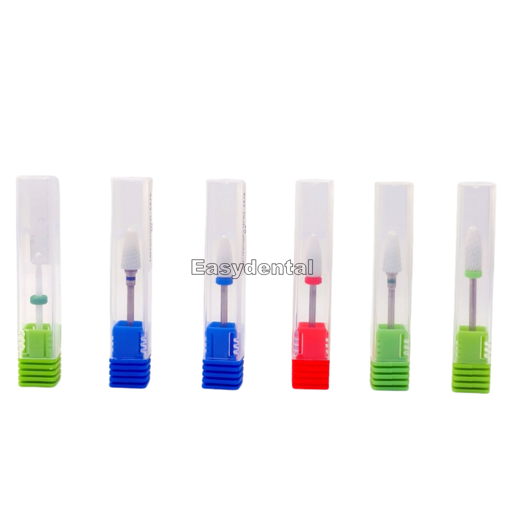 Dental 2.35mm Lab Zirconia Ceramic Burs Drills for Micro Motor Polisher HP Shank