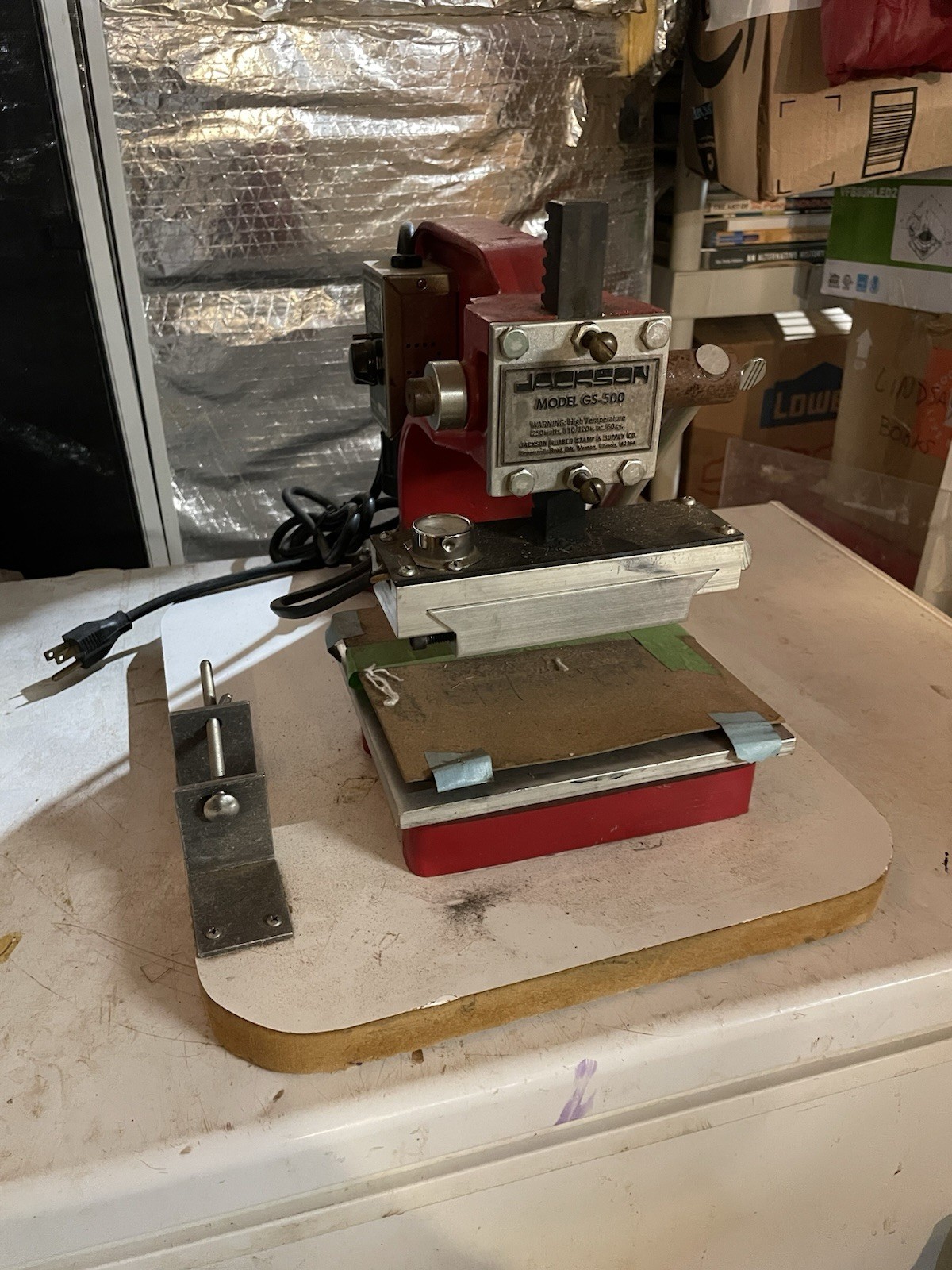Jackson Embossing Heat Press Machine