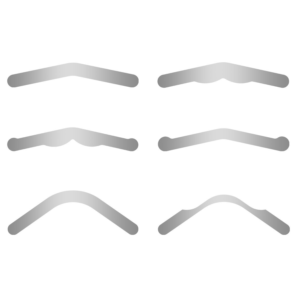 20pcs Dental Matrix Bands Stainless Steel Tofflemire Large Curvature Restoration