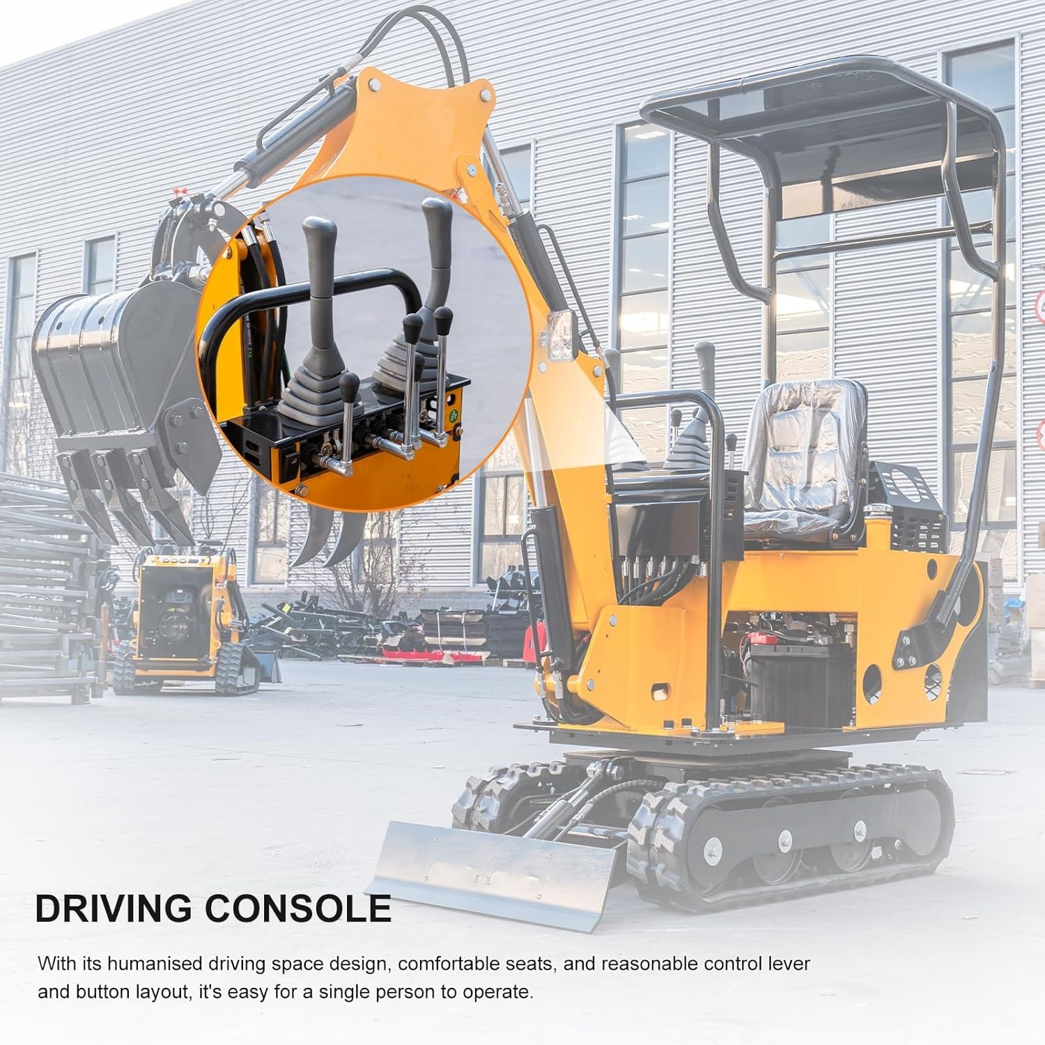 FREE SHIP&UNLOAD Mini Excavator 1Ton Excavator 13.5hp B&S Gas EPA Engine