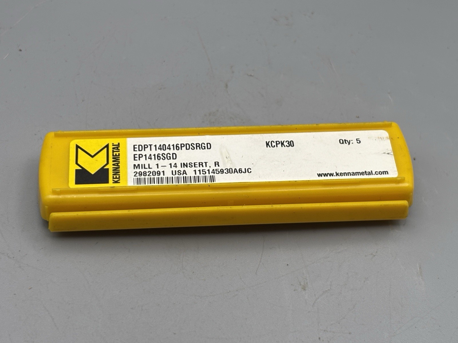 Kennametal EP1416SGD KCPK30 Carbide Milling Inserts EDPT 140416PDSRGD (2pcs)