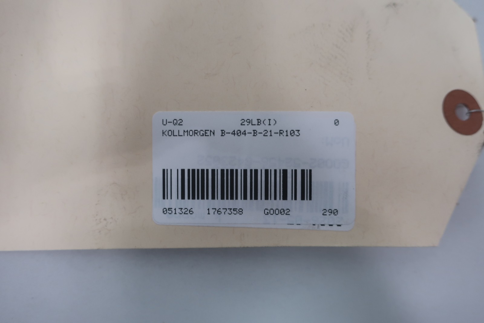 Kollmorgen B-404-B-21-R103 Goldline P.m. Servo Motor 2500rpm 13.3/36.6nm 230v-ac