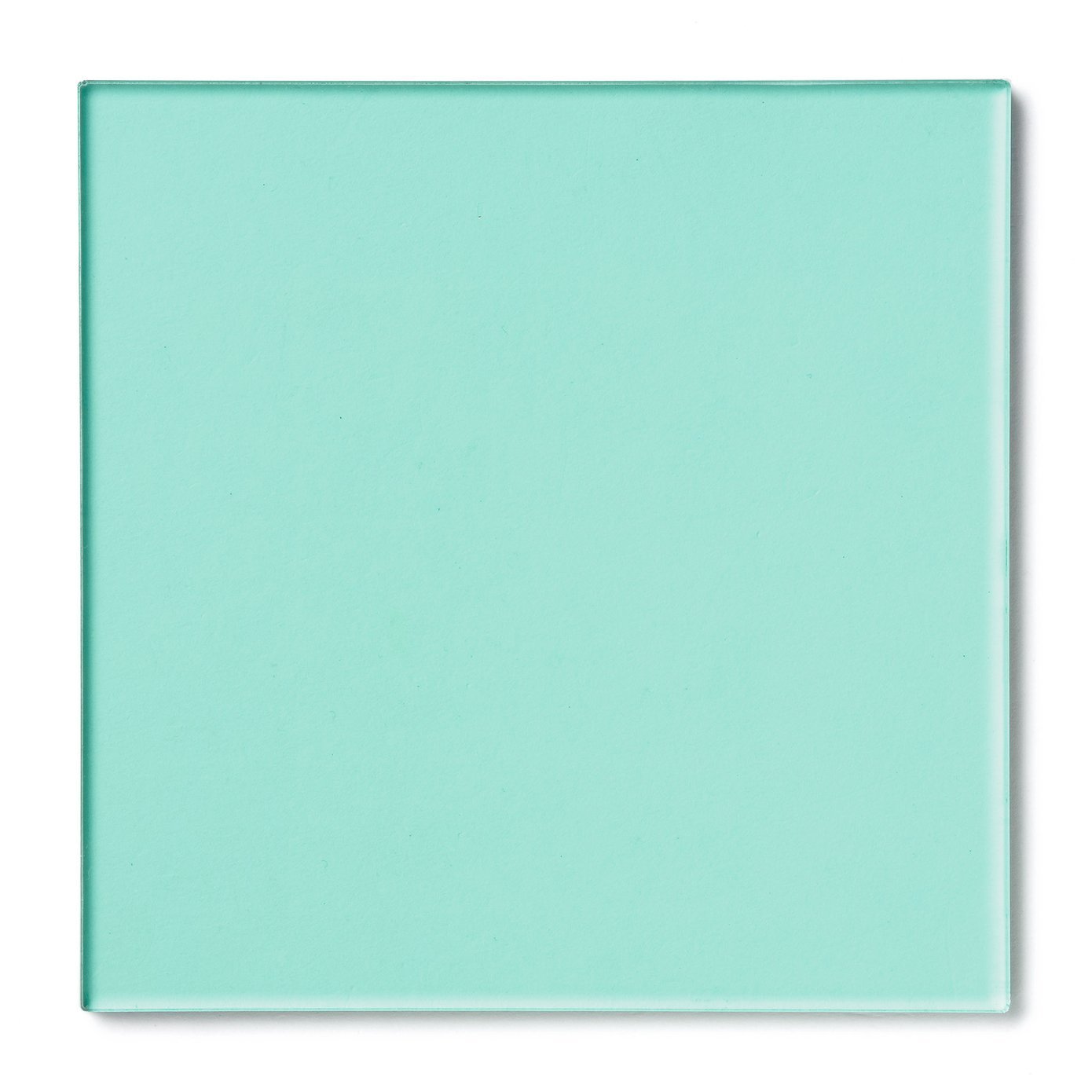 1/8″ (3mm) Light Green Acrylic 12 x 12″ Transparent Plexiglass Sheet AZM