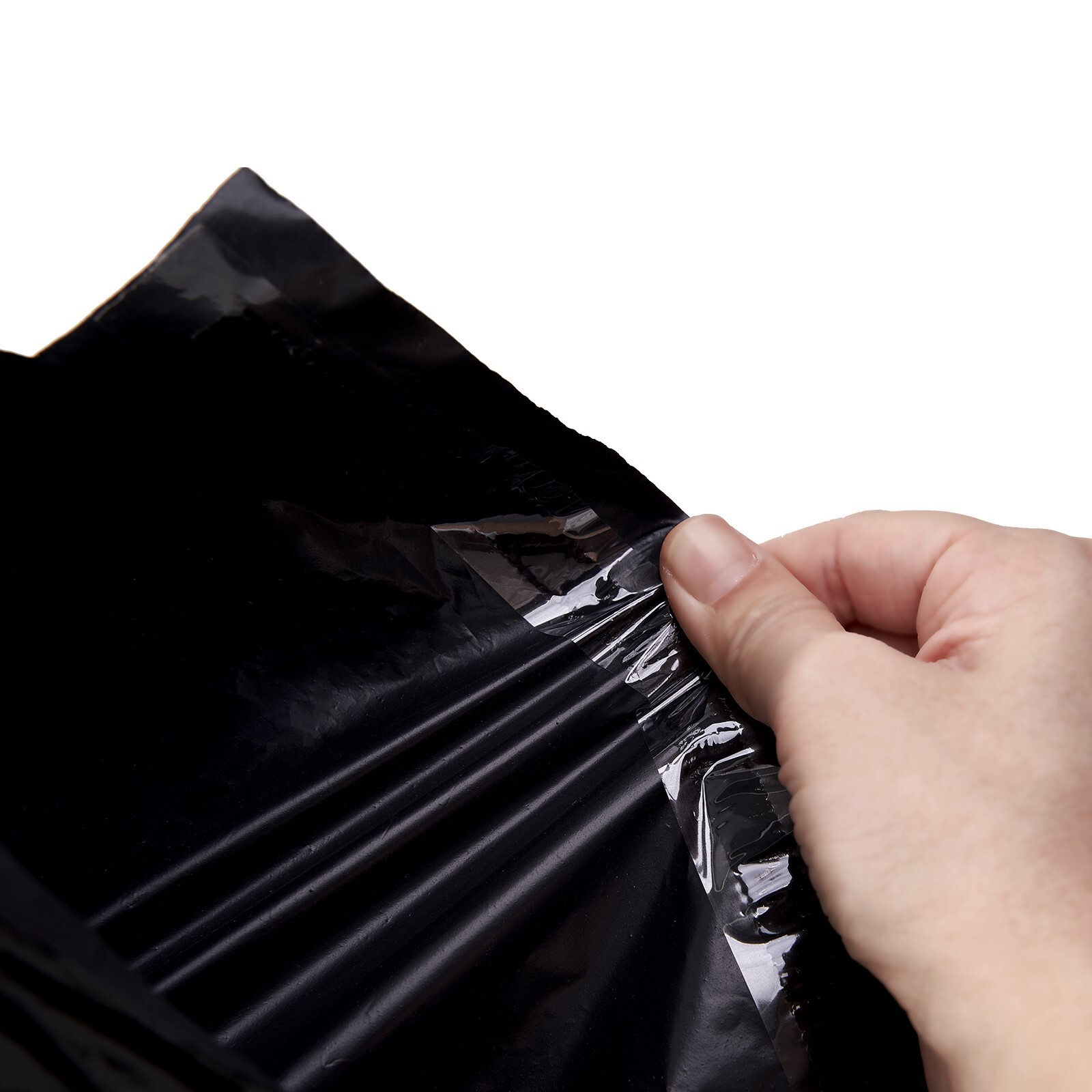 100 Black 12×15.5 Inches Polymailer Plastic Shipping Mailing Envelopes Bag