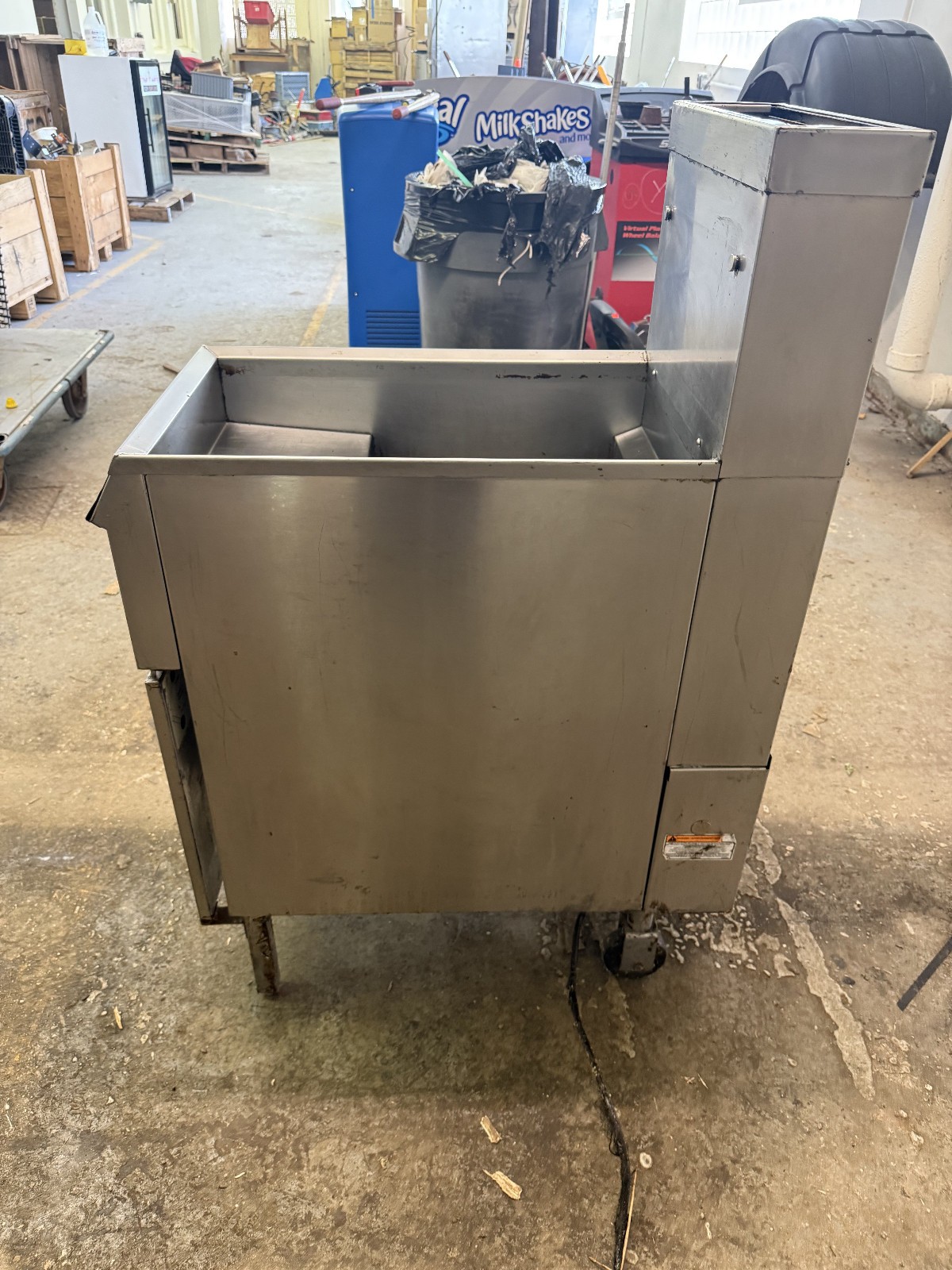 Pitco Frialator Single Bay Commercial Gas Fryer w/ Filtration System SG14