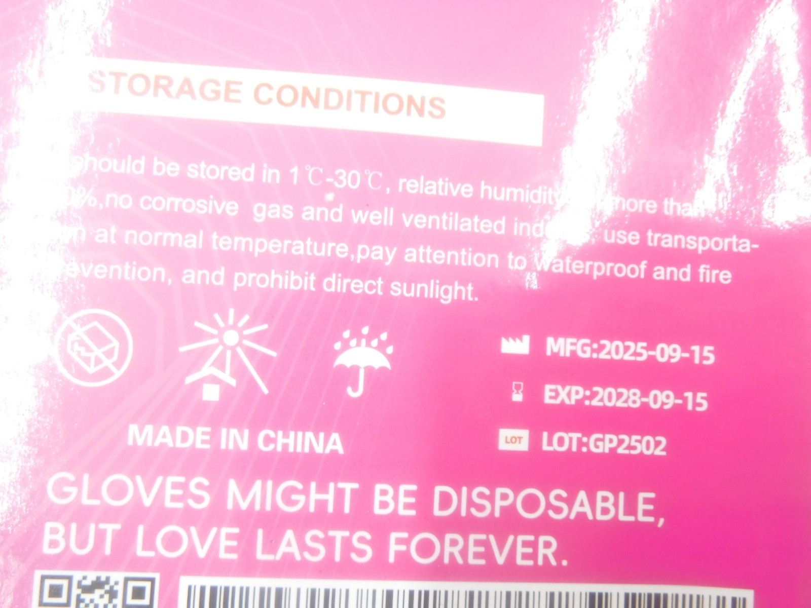 500 Pack GP Craft Size Medium Pink Disposable Pink Nitrile Gloves