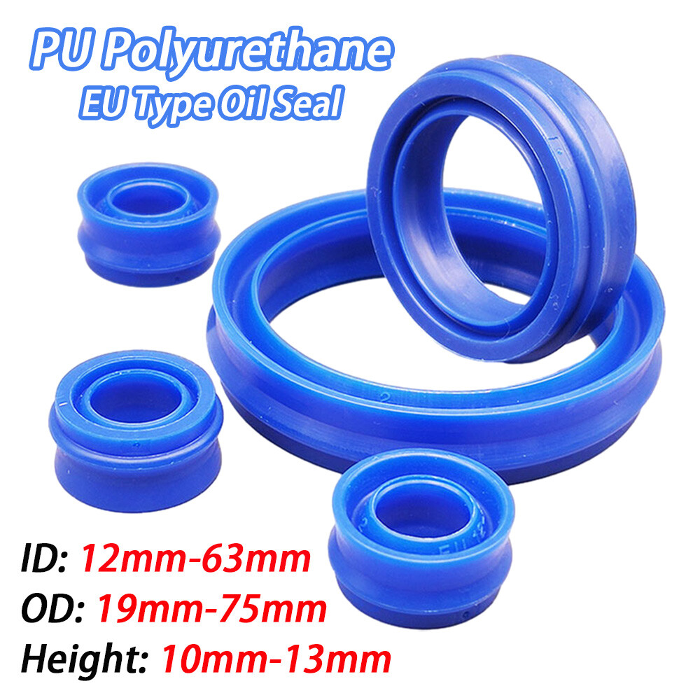 PU Oil Seal Rings U-Cup EU Type Cylinder/Piston Hydraulic Rod Seal ID 12mm-63mm