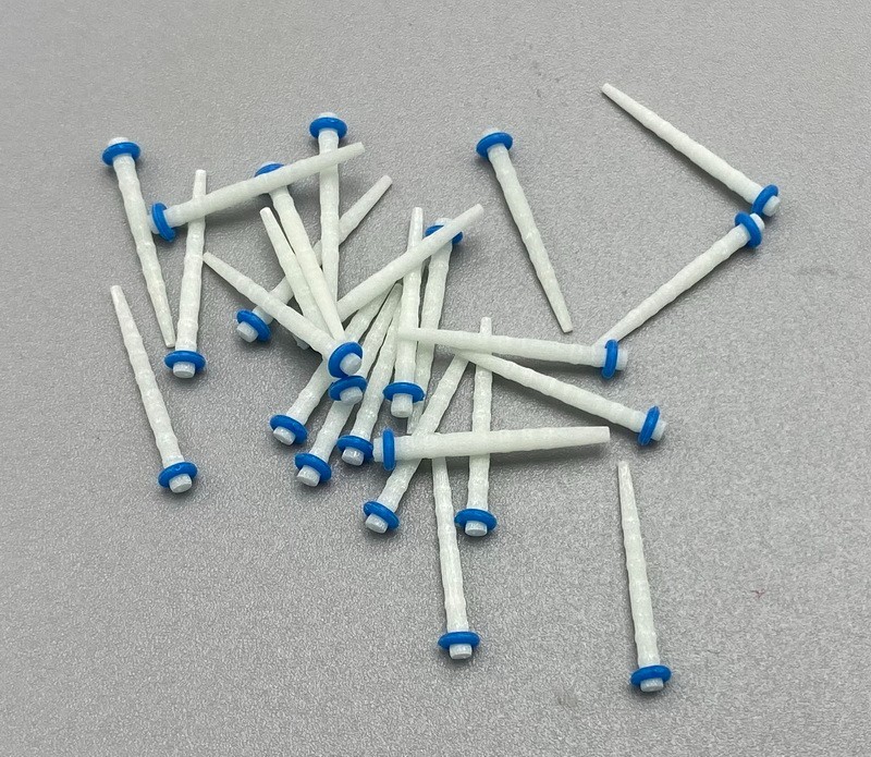Glass Fiber Post Dental Fiber Post Teeth Restorative 1.2/1.4/1.6/1.8mm 200pc USA