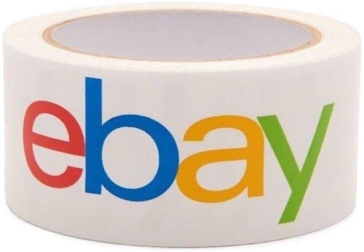 1~2~6~12~24~36 Rolls eBay Branded Packing Tape Packaging Shipping Tape 2×75 Yard