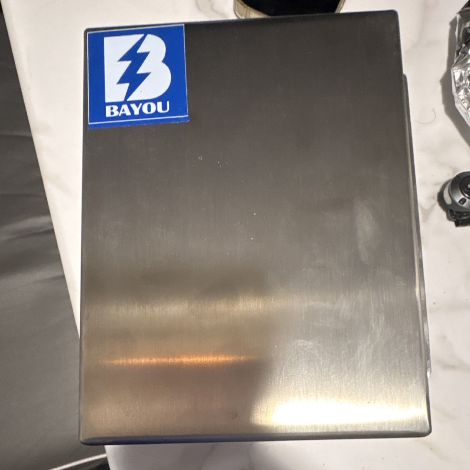 Hammond Stainless Steel JIC Box 1414N4PHSSG4 Electrical Enclosure with Panel