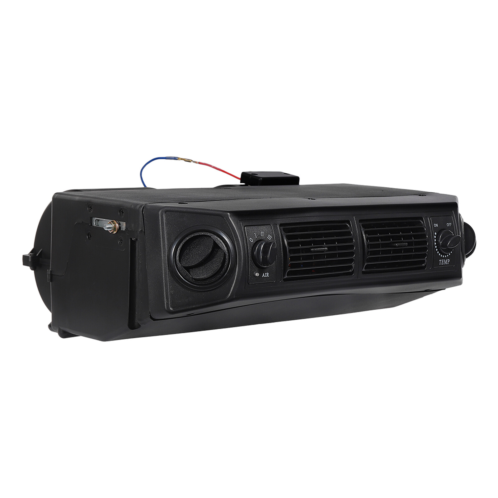 15.75*13.19*5.31in 80W 12V Black ABS Air Conditioning Evaporator W/ Drain Hose