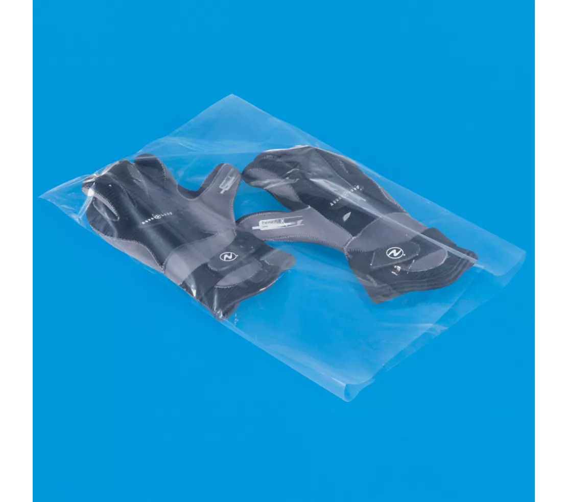 100 Pack Clear 12 x 18 Poly Bags ULINE 1 MIL High Clarity Polyethylene S-3204