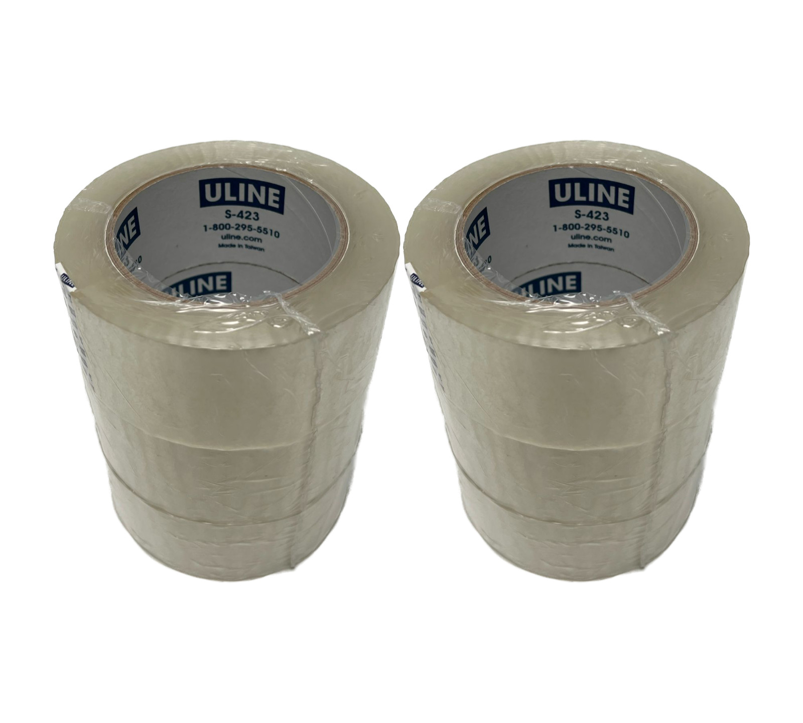 Uline S-423 2 Mil Packing Tape, 2″ x 110 yds (6 Rolls)