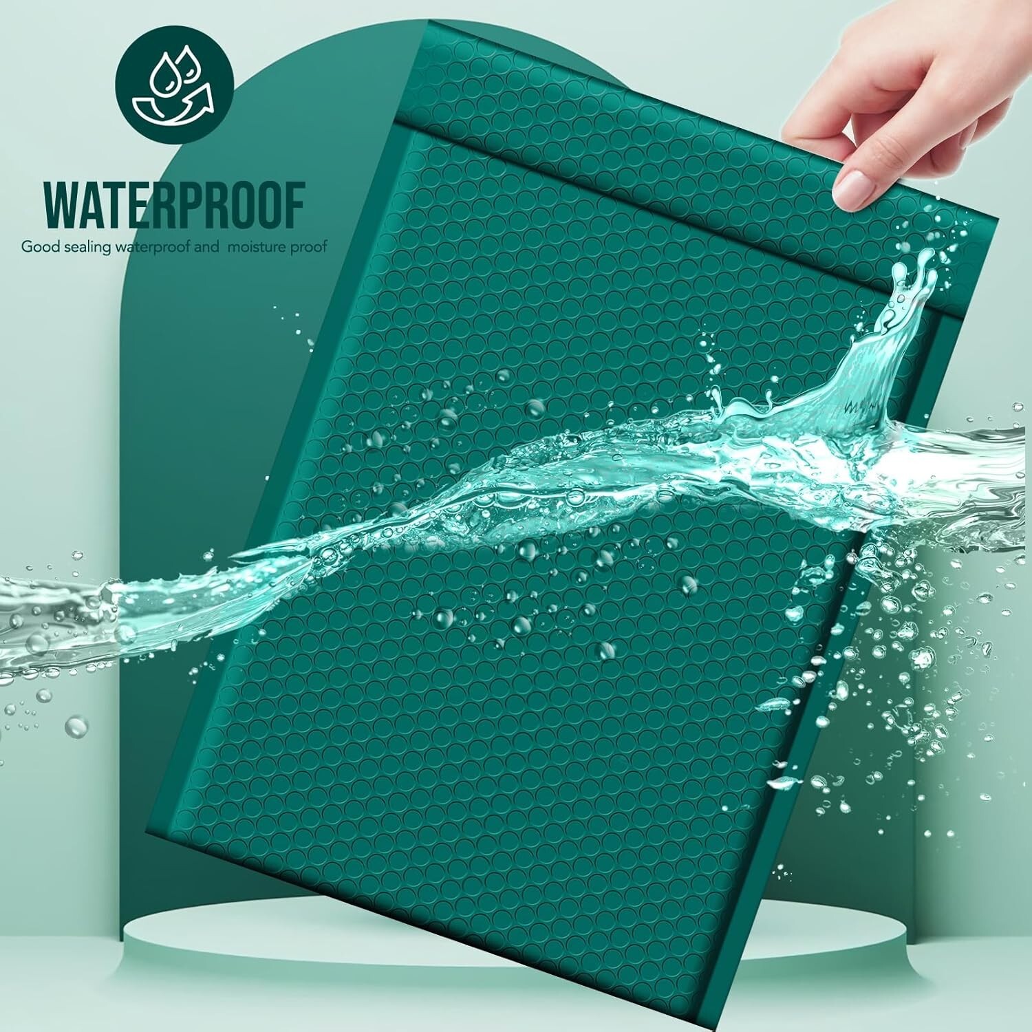 500pc Large Bubble Mailers 10.5×16 Padded Envelope 10.5×15 Poly Bubble Bags #5